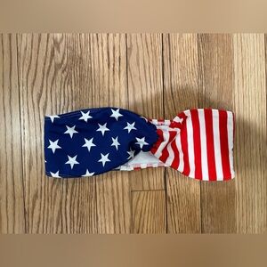 American Apparel American Flag Bandaeu  Top